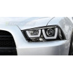 Dodge Charger LX II 2011-15 přední čirá světla Tube Light Black