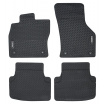 Přesné gumové autokoberce V pro koncerové vozy Škoda, Seat, VW 4 ks s fiksací