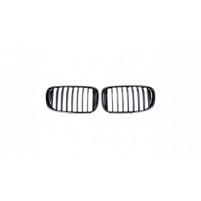 Gril BMW 7 G11 G12 jednotlivé žebro Matná černá Gril BMW 7 G11 G12 jednotlivé žebro Matná černá