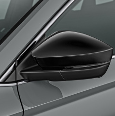 Originální dekorativní černé kryty zrcátek Škoda KodiaQ, Karoq