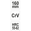 Kleště štípací boční 160mm