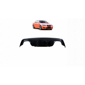Difuzor BMW 5 E60 E61 Zadní Carbon Look Difuzor BMW 5 E60 E61 Zadní Carbon Look