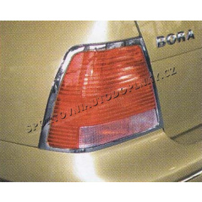 VW BORA 1999+ Chrom rámeček zadních světel 2 ks