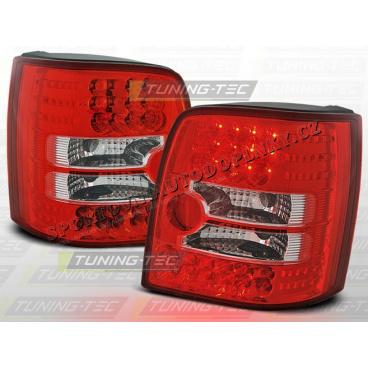 VW PASSAT B5(3B) KOMBI 1996-00 ZADNÍ LED LAMPY RED WHITE