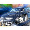 Ofuky na okna pření Volvo V70 / CX70 II 2000-07