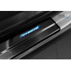 Nerez černé ochranné lišty prahu dveří 4ks Toyota CH-R 2016