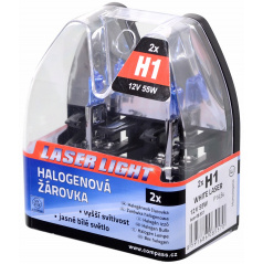 Žárovka White Laser H1 55 W