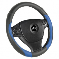 Potah na volant black/blue M