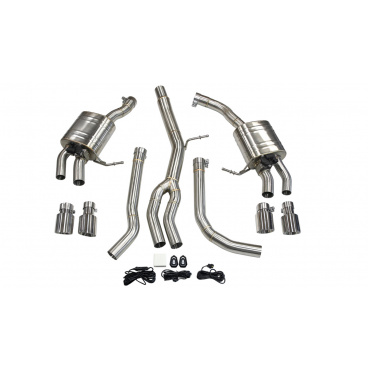 Výfukový systém CatBack Porsche Macan 2.0T 14-18 Aktivní Výfukový systém CatBack Porsche Macan 2.0T 14-18 Aktivní