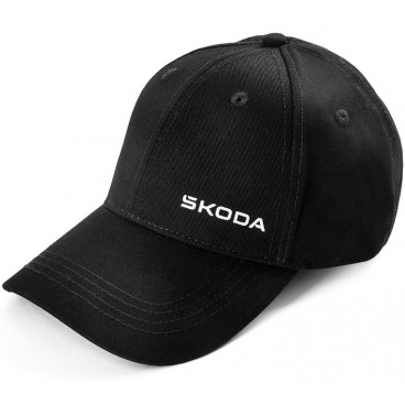 Originální kšiltovka Škoda černá Originální kšiltovka Škoda černá