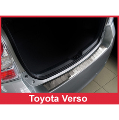 Nerez kryt- ochrana prahu zadního nárazníku Toyota Verso 2009-13