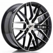JR Wheels JR28 18x7,5 ET40 5x112 Lesklá černá s opracovaným čelem
