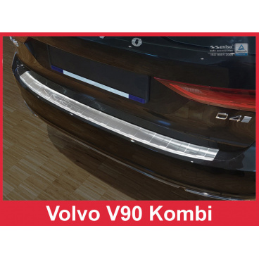 Nerez kryt- ochrana prahu zadního nárazníku Volvo V 90 2016+
