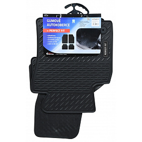 Přesné gumové autokoberce II pro koncerové vozy Škoda, Seat, VW 4 ks s fiksací Přesné gumové autokoberce II pro koncerové vozy Škoda, Seat, VW 4 ks s fiksací