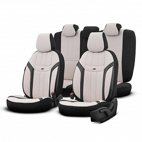 Kompletní sada potahů na autosedačky OTOM SWAN 503 BEIGE 3-ZIP Kompletní sada potahů na autosedačky OTOM SWAN 503 BEIGE 3-ZIP
