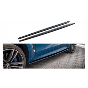 Dokładka BMW X6 F86 M-Pack Progi Gloss Black