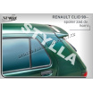 RENAULT CLIO I (90-98) spoiler zad. dveří horní (EU homologace)