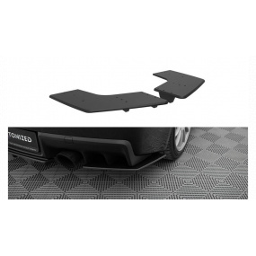 Splitter Mitsubishi Lancer EVO X Tył Boczne Street Pro Black Splitter Mitsubishi Lancer EVO X Tył Boczne Street Pro Black