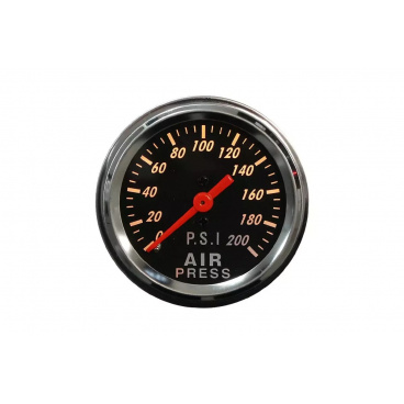 Hodiny Auto Gauge 52mm - AirRide Tlak Mechanický