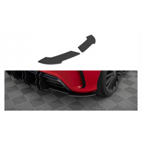 Splitter Mercedes-Benz A W176 Facelift Tył Boczne Street Pro Black-Red Splitter Mercedes-Benz A W176 Facelift Tył Boczne Street Pro Black-Red