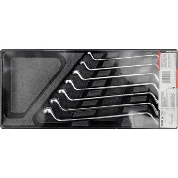 Vložka do zásuvky - klíče očkové ohnuté 6-19mm, 7ks Vložka do zásuvky - klíče očkové ohnuté 6-19mm, 7ks