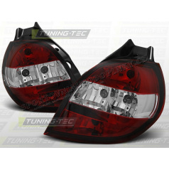 RENAULT CLIO III 2005-09 ZADNÍ LAMPY RED WHITE