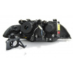 BMW E39 09.1995-06.2003 přední čirá světla Angel Eyes LED D2S/H7 black
