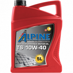 Motorový syntetický olej Alpine RSL 10W-40