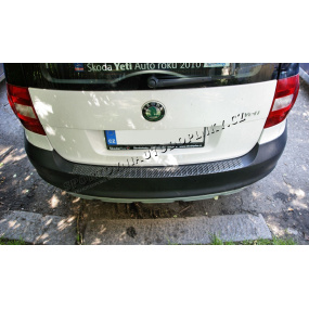 CARBON FIBRE ochranný panel zadního nárazníku - Škoda Yeti 