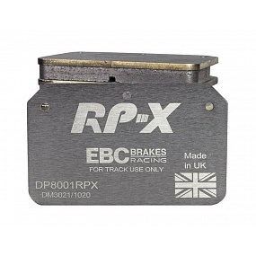 DP82098RPX - Zestaw wyścigowych klocków hamulcowych seria RP-X Racing EBC Brakes PORSCHE | 911 (991) | 911 (991/2) | Boxster Spy