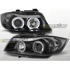 BMW E90/91 05-08 ANGEL EYES BLACK (LPBM76)