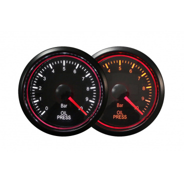 Hodiny Auto Gauge T270 52mm - Tlak oleje Analogový