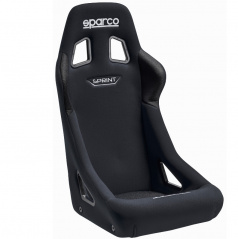 Pevná sedačka Sparco Sprint černá FIA homologace