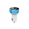 Ładowarka samochodowa z woltomierzem 2xUSB PCH PRO-05 AMIO-02358