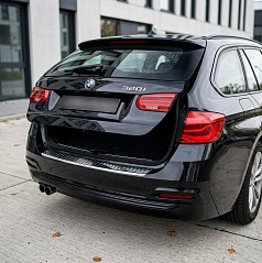 Nerez kryt zadního nárazníku BMW 1 E87 2004-11, BMW 3 F31 2012-19