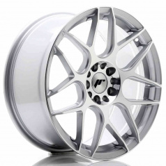 JR Wheels JR18 18x8,5 ET40 5x112/114 Stříbrná Leštěná