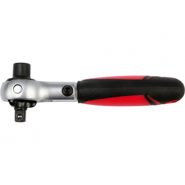 Ráčna 1/4" 115 mm kombinovaná s otočnou hlavicí