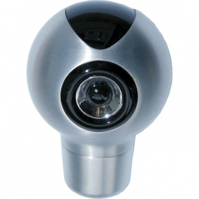 Hlavice řadící páky Evo stříbrná / černá