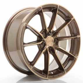 JR Wheels JR37 17x8 ET40 4x100 Platinum Bronze