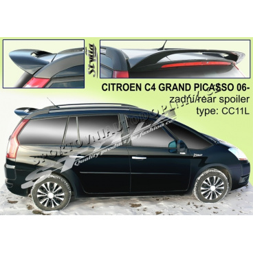 Citroen C4 Grand Picasso 2006- zadní spoiler (EU homologace)