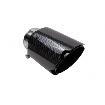Koncovka tlumiče 114mm vstup 70mm Carbon Gloss