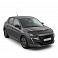 Převlek přední části kapoty černý Peugeot 2008 2020+
