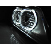 BMW E39 09.1995-06.2003 přední čirá světla Angel Eyes LED D2S/H7 black