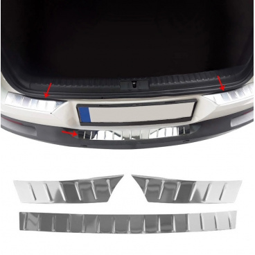 Nerez kryt zadní nakládací hrany VW Tiguan I 2006-15