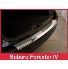 Nerez kryt- ochrana prahu zadního nárazníku Subaru Forester IV 2012-16