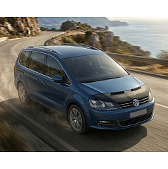 Převlek přední části kapoty černý VW Sharan 2010-15
