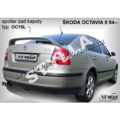 ŠKODA OCTAVIA II HTB (04+) spoiler zad. kapoty (EU homologace)