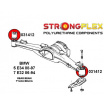 BMW řada 7 StrongFlex Sport sestava silentbloků jen pro zadní nápravu 8 ks