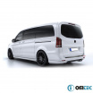 Nerez broušený kryt zadního nárazníku Omtec Mercedes Benz Vito W447 2014+