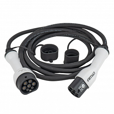 Kabel se zástrčkou pro nabíjení elektromobilů EV 3P 22kW 5m AMIO-04972 Kabel se zástrčkou pro nabíjení elektromobilů EV 3P 22kW 5m AMIO-04972
